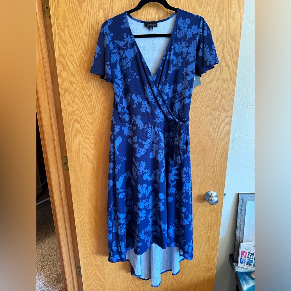 NWT Fortune + Ivy Irene Wrap Dress XXL